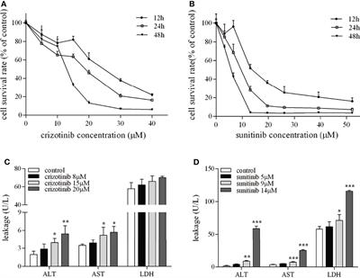 An Insight on the Pathways Involved in Crizotinib and Sunitinib Induced Hepatotoxicity in HepG2 Cells and Animal Model